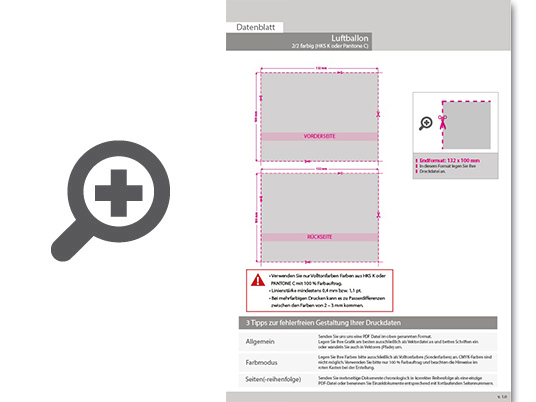 Product Bild luftballon_pastell_Ø_27_cm_2_2-farbig_(hks_oder_pantone)_zweiseitig_bedruckt