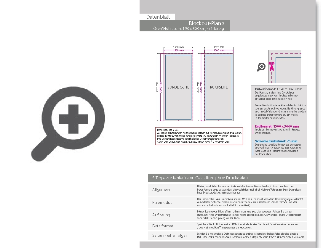 Product Bild hochwertige_blockout-plane_150_x_300_cm__4_4-farbig_bedruckt____sen_im_abstand_von_50_cm_links_und_rechts