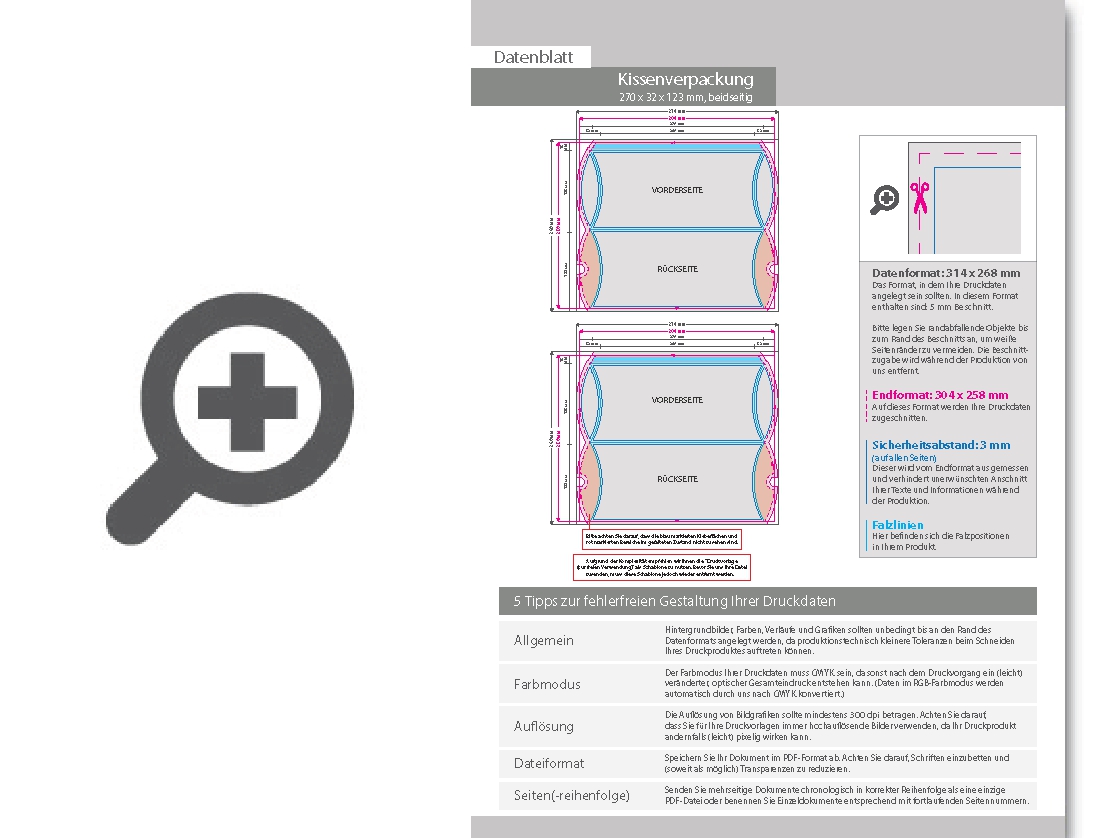 Product Bild kissenverpackung_(27_cm_x_3_2_cm_x_12_3_cm)_beidseitig_bedruckt_5_4-farbig_(cmyk_+_sonderfarbe)