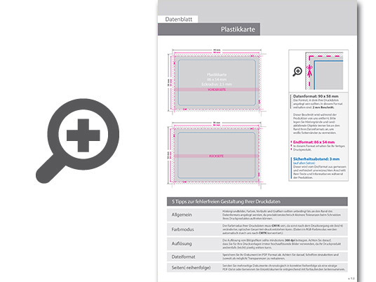 Product Bild plastikkarte_mit_beidseitigem_partiellem_uv-lack_1_1-farbig_bedruckt_auf_wei__em_hintergrund